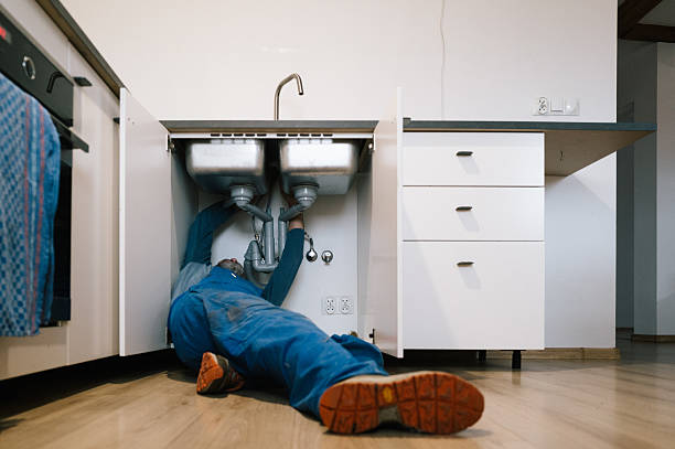 Professional Plumbing technician working in Anoka, MN